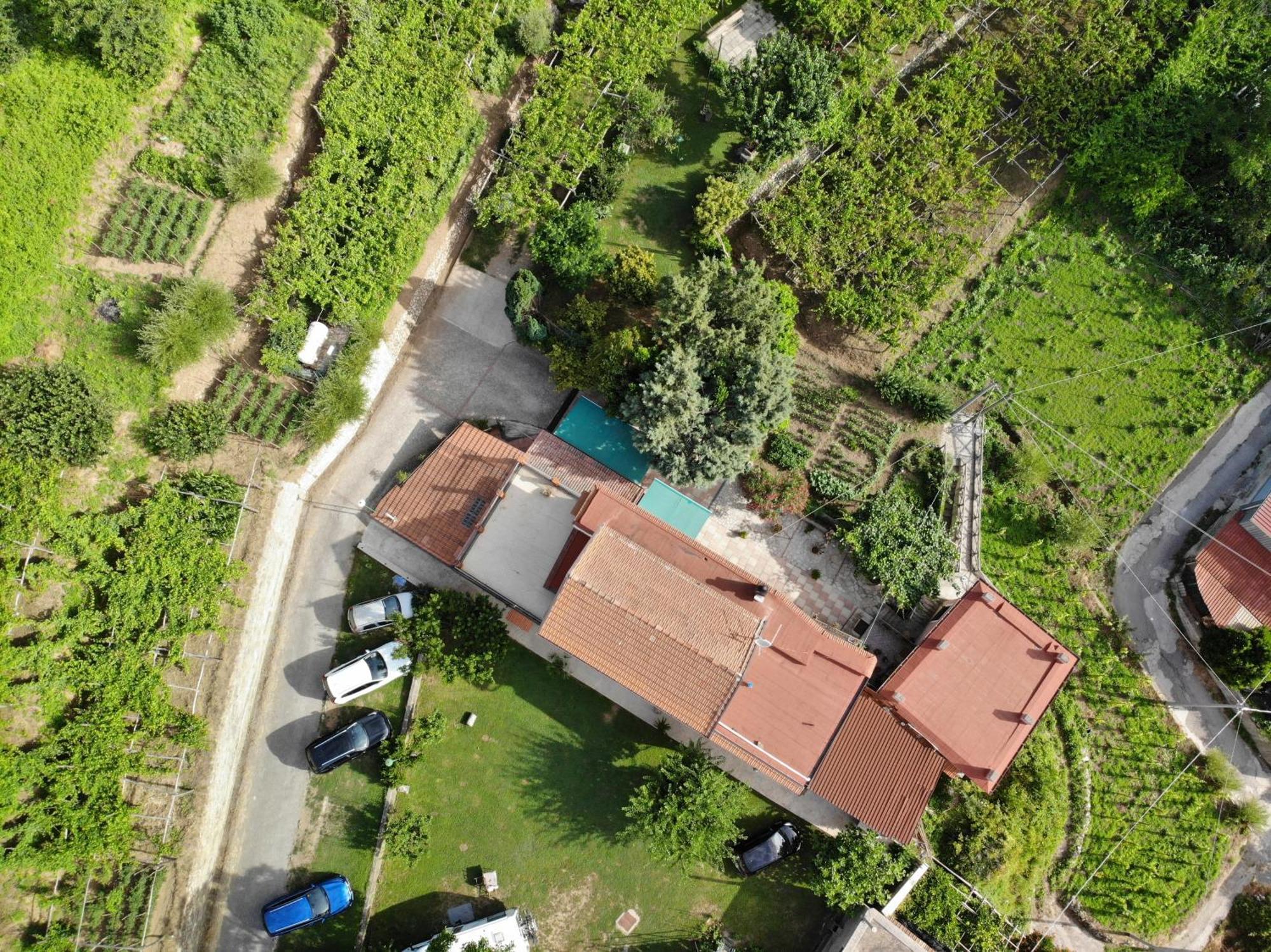 Agriturismo Mare E Monti Tramonti Luaran gambar